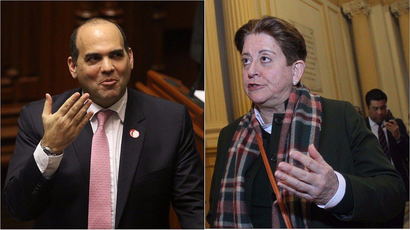 ​Mira cómo Fernando Zavala 'trolea' a la congresista fujimorista Lourdes Alcorta (VIDEO)