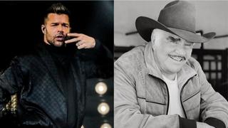 Ricky Martin sobre Vicente Fernández: “Cada vez que nos veíamos le decía lo importante que era para mí”