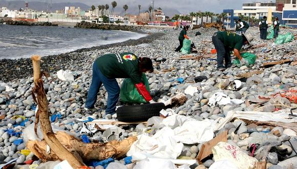 Callao: Se recogieron más de 3 toneladas de basura en la playa Márquez