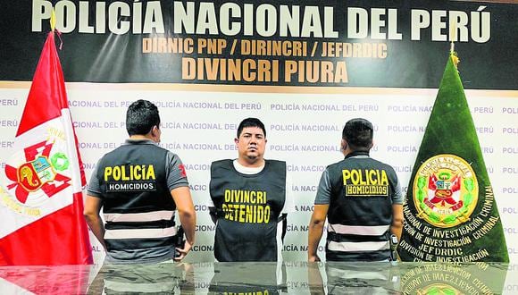 El detenido reporta un ingreso al penal de varones de Piura por el delito de robo agravado.