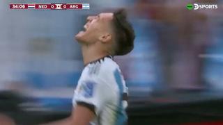 Argentina vs. Países Bajos: Messi se lució y Nahuel Molina definió en el 1-0 en Qatar 2022 (VIDEO)