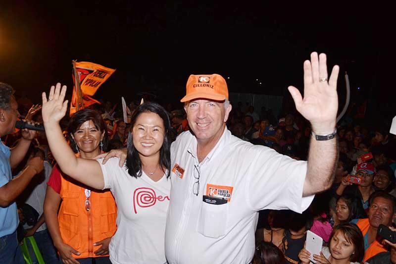 ​Cillóniz y Keiko Fujimori escuchan las demandas de población iqueña