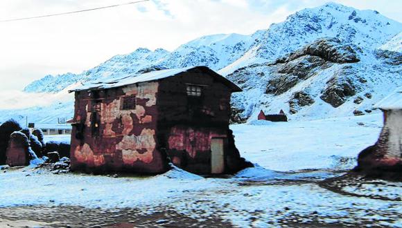 23 personas mueren por bajas temperaturas en Huancavelica