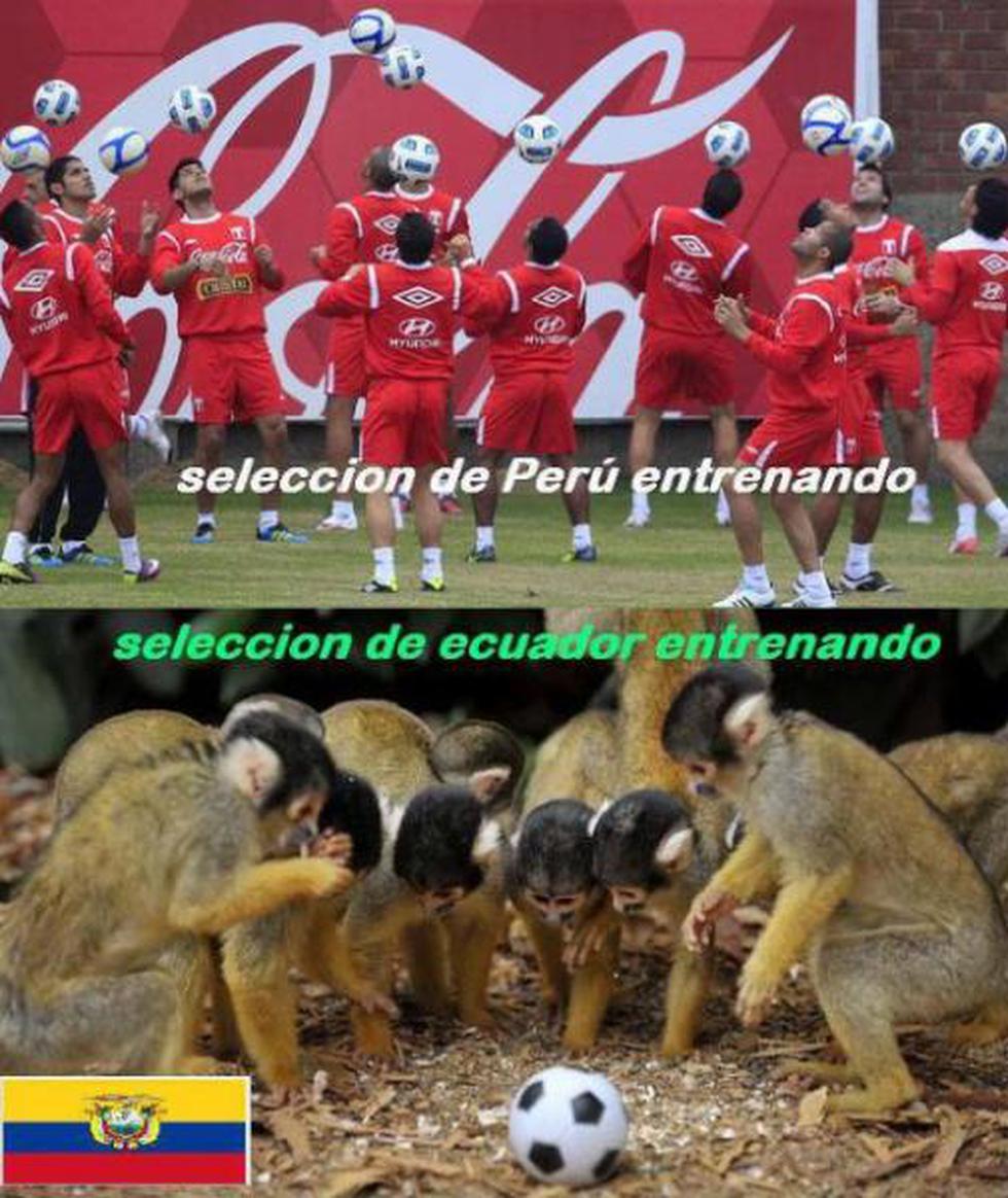 Perú - Ecuador: Memes peruanos encienden encuentro de la noche