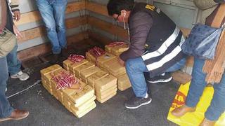 Incautan droga de un camión en San Miguel