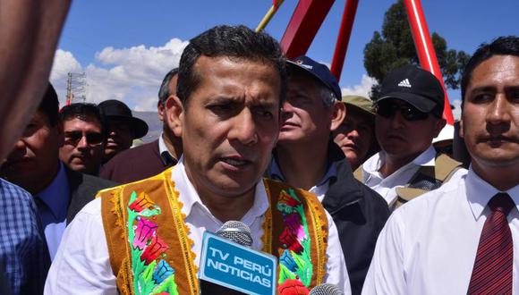 Ollanta Humala llama "mañosería política" denominar "ley Antauro" a ley de beneficios penitenciarios
