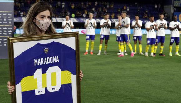 Dalma Maradona no participará en los homenajes que le hagan a Diego Maradona el próximo 25 de noviembre. (Foto: AFP)