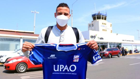 El delantero de 26 años de edad ya se encuentra en Trujillo y llega con el objetivo de aportar con goles. (Foto: CAM)