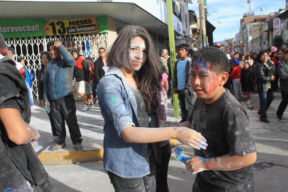 Así se vivió el Ño Carnavalon en Huancayo (FOTOS)