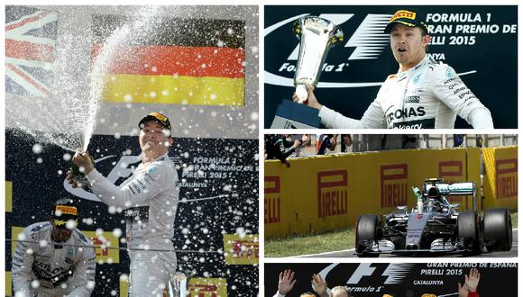 Fórmula 1: Nico Rosberg gana el Gran Premio de España 