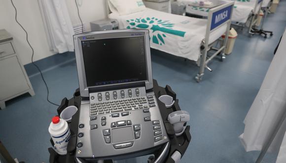 Ponen a funcionar 50 camas en hospital temporal de Apurímac para pacientes COVID-19. (Foto: Pronis)