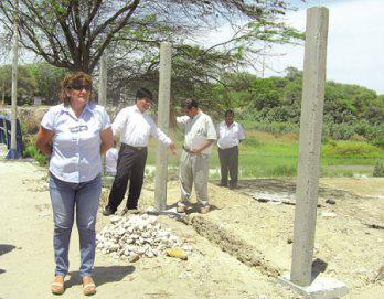 Se excedieron en delimitar terreno