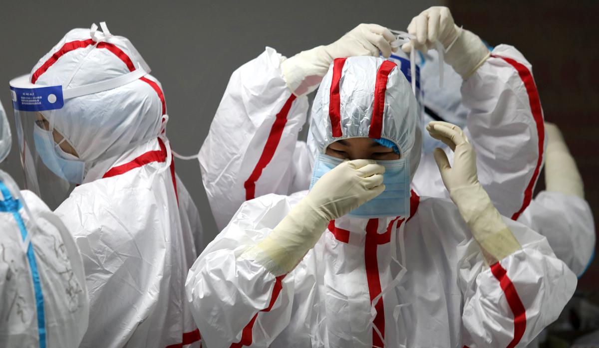 Hospital de la Cruz Roja en Wuhan, en la provincia central de Hubei de China. (Foto: AFP)