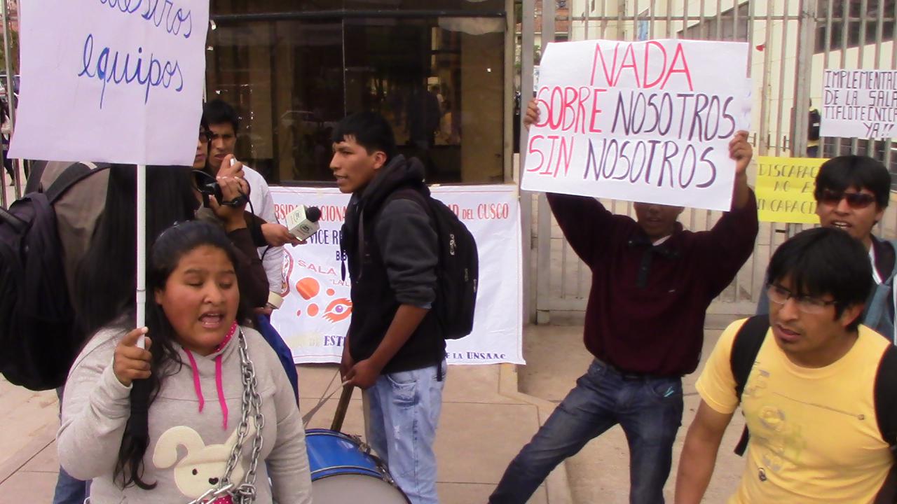 Cusco: Cierran sala especial de lectura a universitarios invidentes 