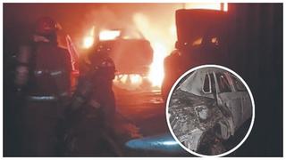 Lambayeque: Taller se incendia y arrasa con cuatro vehículos en el distrito de La Victoria