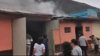 Incendio deja sin enseres a humilde familia en Ambo-Huánuco