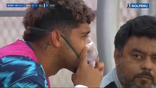 Alianza Lima vs. Binacional: Adrián Balboa usó balón de oxígeno en la banca de suplentes