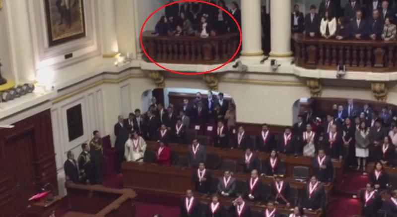 ​Ollanta Humala: Su hijo Samin lo llamó tres veces desde las galerías del Congreso