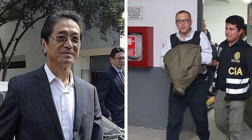 Jaime Yoshiyama y Pier Figari fueron trasladados al penal Castro Castro 