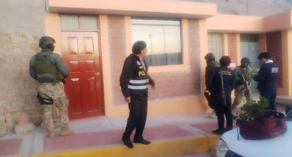 Policia Anticorrupción de Arequipa allana casa del alcalde de Vítor por pago de S/124 mil por obra que no se hizo 