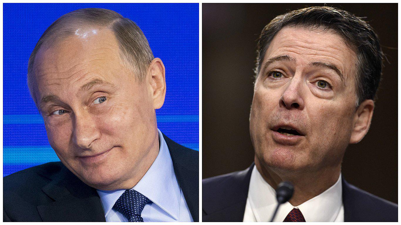 Vladimir Putin recurre a la ironía al ofrecerle asilo a exdirector del FBI