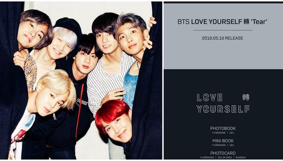 Love Yourself: Tear, nuevo disco de BTS ya tiene fecha de lanzamiento