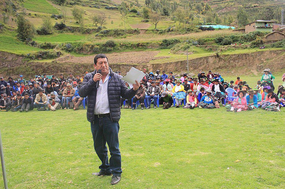 Alcalde de Angaraes: “Pedido de transferencia fue clamor de la población”