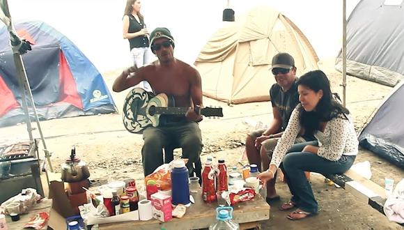 Surfistas acampan en rechazo a tercer carril en Costa verde (VIDEO)