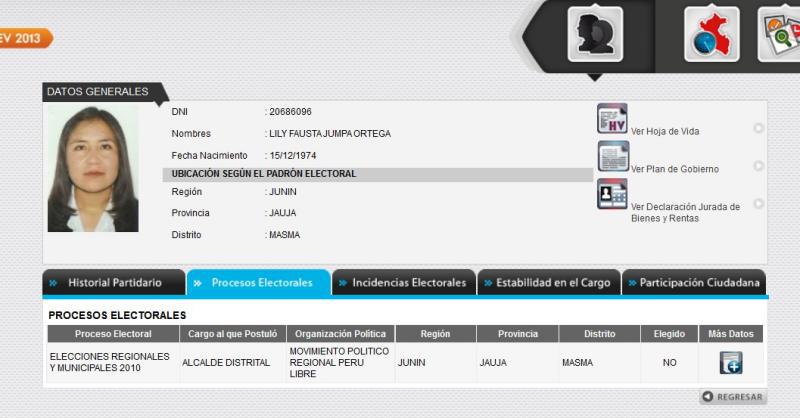 Designan profesora en agencia agraria de Jauja