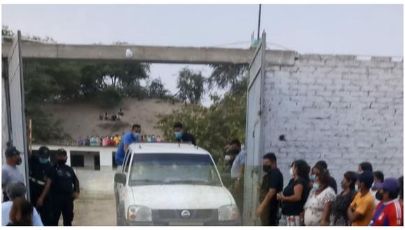 Al momento del ataque se encontraba jugando tejos al interior de un local en la intersección de las calles José Gálvez y Santa Lucía . (Foto: Martín Franco)
