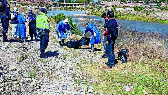 Chupaca: Hallan torso de un varón flotando en las aguas del río Cunas