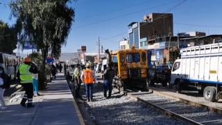 Arequipa: Vagón arrolla a escolar a la altura de Zamácola