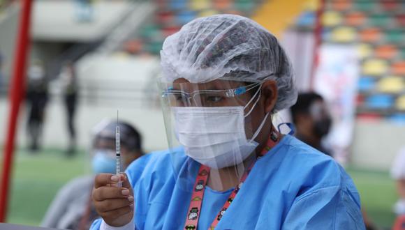 La red de Salud Arequipa-Caylloma registra solo un 40% de lo programado, hay zonas donde no se vacunó a nadie. (Foto: Britanie Arroyo/ GEC)