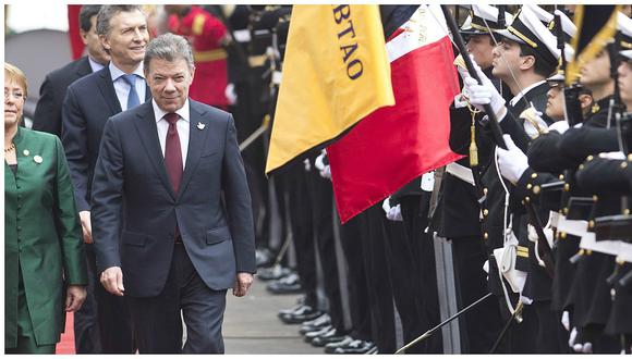 Juan Manuel Santos espera que buenas relaciones entre Colombia y Perú continúen