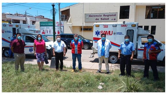 Gobierno Regional de La Libertad realizó la entrega de las unidades a los directores de las Unidades Territoriales de Salud (UTES).