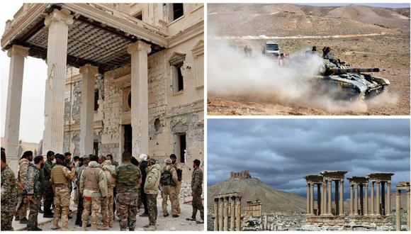Estado Islámico: Ejército sirio arrebata a yihadistas el control de antigua ciudadela de Palmira