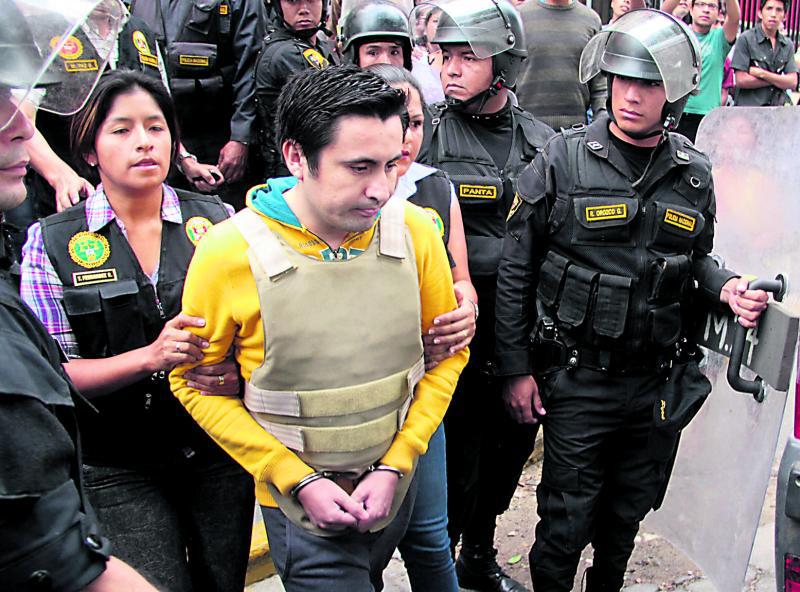 La visita de sus hijos tranquilizó a Paul Olórtiga