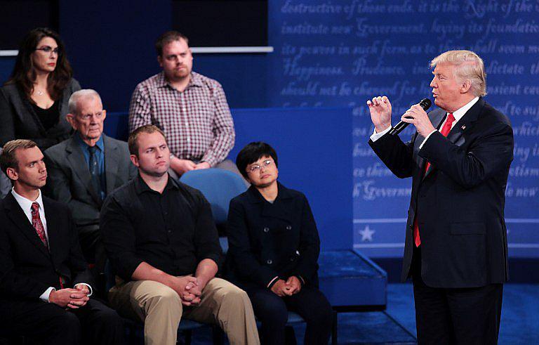 Debate en EE.UU.: ​Trump niega haber atacado sexualmente a mujeres y afirma que las "respeta"