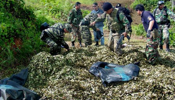 Incautan 850 kilos de coca ilegal