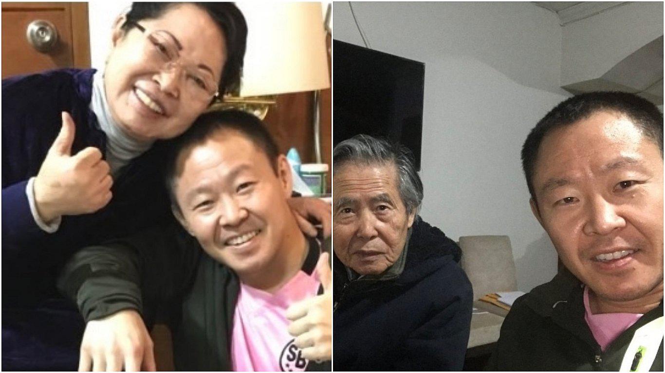 ​Kenji Fujimori se consoló en brazos de sus padres tras ser suspendido por el Congreso (FOTO)