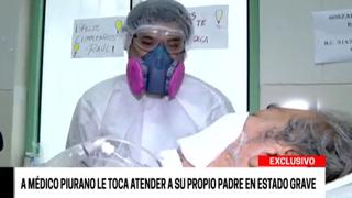 Piura: Fallece padre que era atendido por su hijo médico  