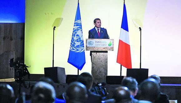Ollanta Humala pide en París a países que más dañaron el planeta “sacar la billetera”