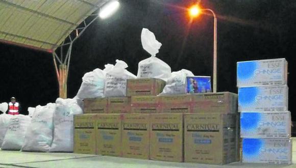 Tacna: PNP incauta mercadería de contrabando valorizado en más de S/.70 mil