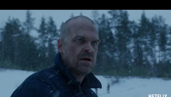 Al final del adelanto aparece Jim Hopper (David Harbour), quien fue dado por muerto. Foto: Netflix.