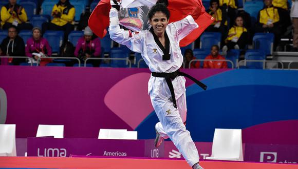 La parataekwondista Angélica Espinoza clasificó a los Juegos Paralímpicos Tokio 2020 al ganar el Campeonato Panamericano de Costa Rica (Foto: Renato Albino/ElPoli.pe)