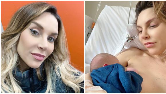 Juliana Oxenford anuncia que se convirtió en madre por segunda vez. (Fotos: Instagram)