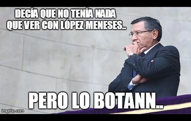Salen memes sobre salida de Villafuerte y Ollanta Humala