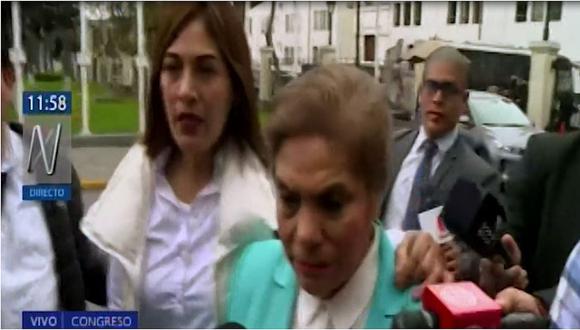 Luz Salgado llora por Tubino y le dice a Vizcarra: "Lo hago responsable de nuestras vidas" (VIDEO)