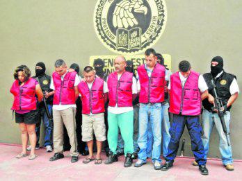 Caen seis sicarios del cártel "Pacífico Sur"