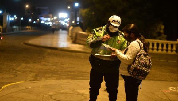 Toque de queda en Lima, Callao y provincias con nivel alto empieza a las 12 de la noche. (Archivo/GEC)